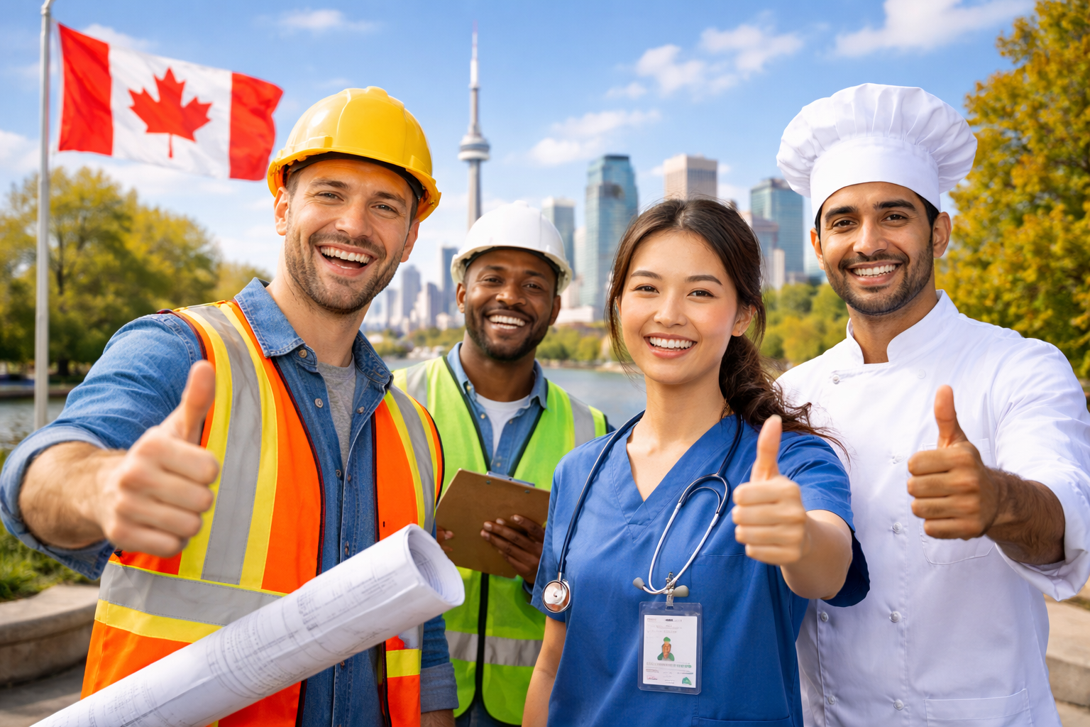 Happy clients in Canada